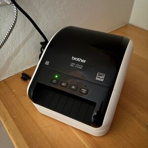 Shipping label printer - Brother QL-1100c Wide Format Label Printer